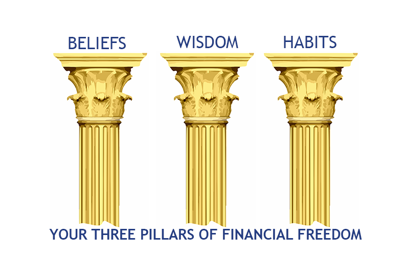 three pillars of financial freedom